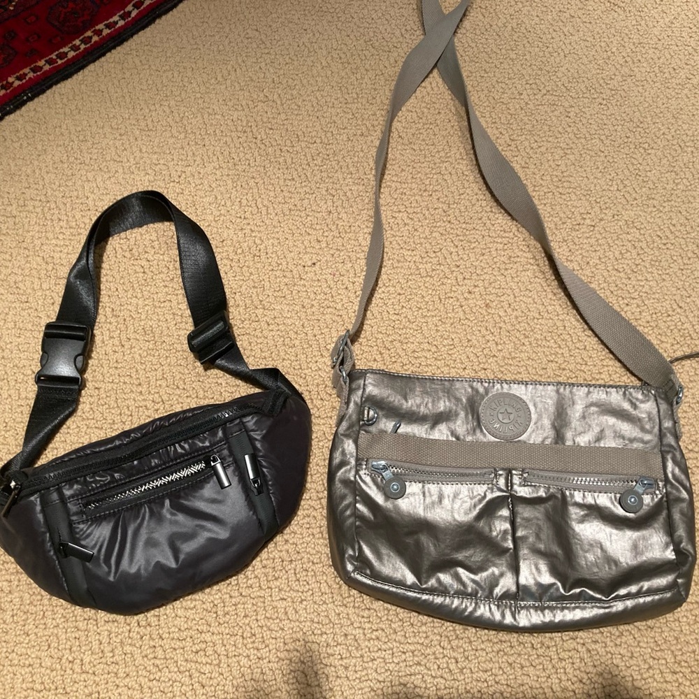 Two sport crossbody bags